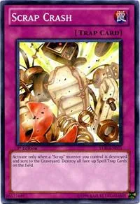 Scrap Crash STBL-EN073 Yu-Gi-Oh card from Starstrike Blast