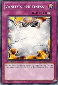 Vanity's Emptiness STBL-EN076 1st Edition Yu-Gi-Oh card from Starstrike Blast