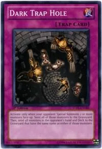 Dark Trap Hole STBL-EN080 Yu-Gi-Oh card from Starstrike Blast