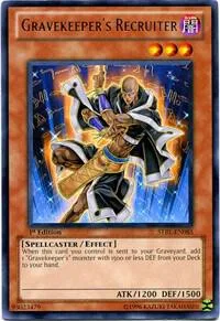 Gravekeeper's Recruiter STBL-EN085 Yu-Gi-Oh card from Starstrike Blast