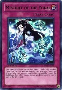 Mischief of the Yokai STBL-EN089 Yu-Gi-Oh card from Starstrike Blast