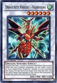 Dragunity Knight - Vajrayana STBL-EN097 Yu-Gi-Oh card from Starstrike Blast
