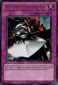 Gottoms' Emergency Call TU04-EN001 Yu-Gi-Oh card from Turbo Pack: Booster Four