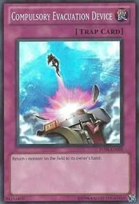 Compulsory Evacuation Device TU04-EN005 Yu-Gi-Oh card from Turbo Pack: Booster Four