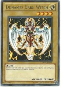 Dunames Dark Witch TU04-EN006 Yu-Gi-Oh card from Turbo Pack: Booster Four