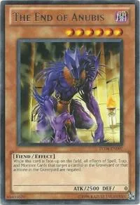 The End of Anubis TU04-EN007 Yu-Gi-Oh card from Turbo Pack: Booster Four