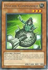 Psychic Commander TU04-EN008 Yu-Gi-Oh card from Turbo Pack: Booster Four
