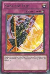 Swallow Flip TU04-EN011 Yu-Gi-Oh card from Turbo Pack: Booster Four