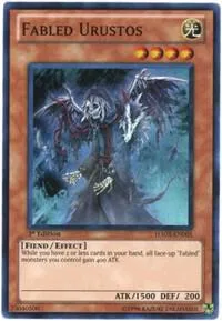 Fabled Urustos HA03-EN001 Unlimited Yu-Gi-Oh card from Hidden Arsenal 3