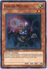 Fabled Miztoji HA03-EN005 1st Edition Yu-Gi-Oh card from Hidden Arsenal 3