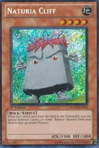 Naturia Cliff HA03-EN012 Unlimited Yu-Gi-Oh card from Hidden Arsenal 3