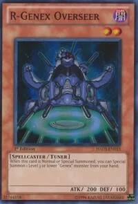 R-Genex Overseer HA03-EN015 Yu-Gi-Oh card from Hidden Arsenal 3