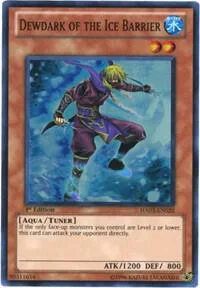 Dewdark of the Ice Barrier HA03-EN020 Unlimited Yu-Gi-Oh card from Hidden Arsenal 3