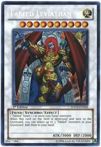 Fabled Leviathan HA03-EN026 Unlimited Yu-Gi-Oh card from Hidden Arsenal 3