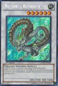 Naturia Barkion HA03-EN028 1st Edition Yu-Gi-Oh card from Hidden Arsenal 3