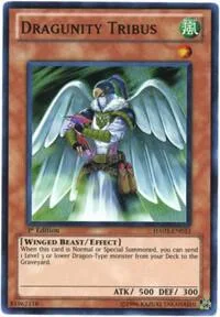 Dragunity Tribus HA03-EN033 1st Edition Yu-Gi-Oh card from Hidden Arsenal 3