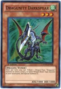 Dragunity Darkspear HA03-EN034 1st Edition Yu-Gi-Oh card from Hidden Arsenal 3