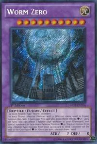 Worm Zero HA03-EN056 1st Edition Yu-Gi-Oh card from Hidden Arsenal 3