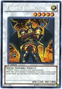 Fabled Ragin HA03-EN058 1st Edition Yu-Gi-Oh card from Hidden Arsenal 3