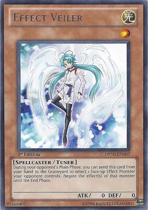 Effect Veiler DP10-EN007 Unlimited Yu-Gi-Oh card from Duelist Pack 10: Yusei 3