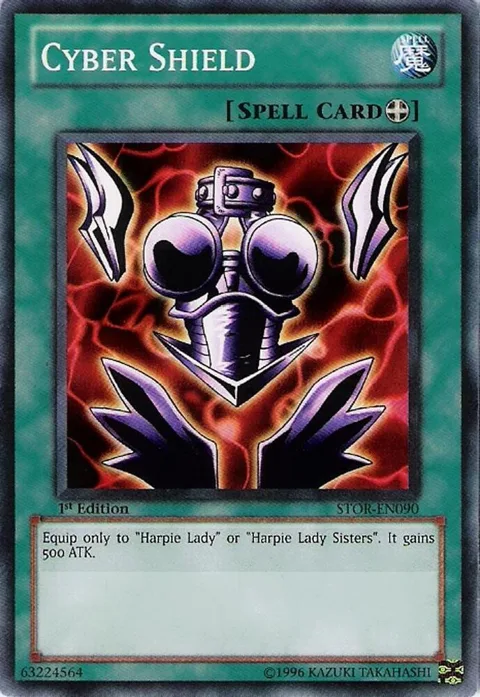 Cyber Shield STOR-EN090 1st Edition Yu-Gi-Oh card from Storm of Ragnarok