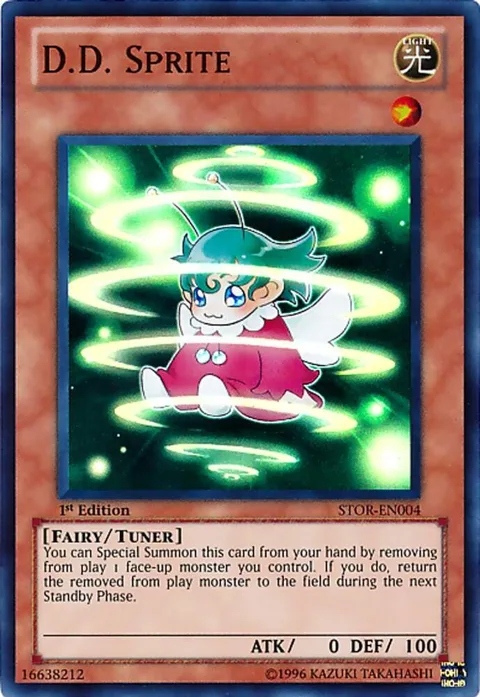 D.D. Sprite STOR-EN004 Unlimited Yu-Gi-Oh card from Storm of Ragnarok