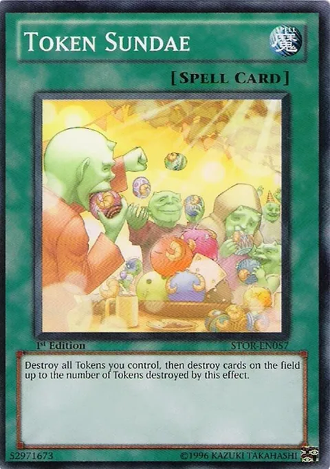 Token Sundae STOR-EN057 Unlimited Yu-Gi-Oh card from Storm of Ragnarok
