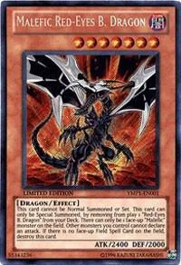 Malefic Red-Eyes B. Dragon Secret YMP1-EN001 Yu-Gi-Oh card from Bonds Beyond Time Movie Pack