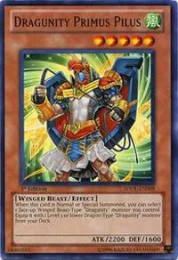 Dragunity Primus Pilus SDDL-EN009 1st Edition Yu-Gi-Oh card from Structure Deck: Dragunity Legion