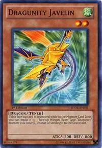 Dragunity Javelin SDDL-EN011 Yu-Gi-Oh card from Structure Deck: Dragunity Legion