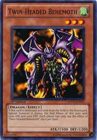 Twin-Headed Behemoth SDDL-EN017 Yu-Gi-Oh card from Structure Deck: Dragunity Legion