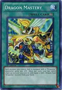Dragon Mastery SDDL-EN022 Unlimited Yu-Gi-Oh card from Structure Deck: Dragunity Legion