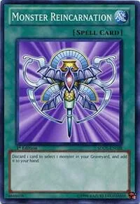 Monster Reincarnation SDDL-EN028 Yu-Gi-Oh card from Structure Deck: Dragunity Legion