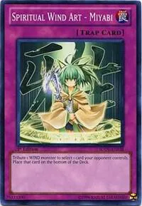 Spiritual Wind Art - Miyabi SDDL-EN038 Yu-Gi-Oh card from Structure Deck: Dragunity Legion