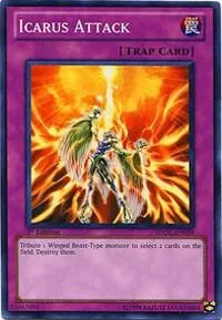 Icarus Attack SDDL-EN039 1st Edition Yu-Gi-Oh card from Structure Deck: Dragunity Legion