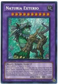 Naturia Exterio HA04-EN055 1st Edition Yu-Gi-Oh card from Hidden Arsenal 4