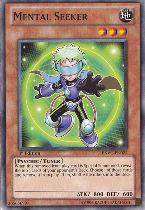Mental Seeker EXVC-EN024 1st Edition Yu-Gi-Oh card from Extreme Victory