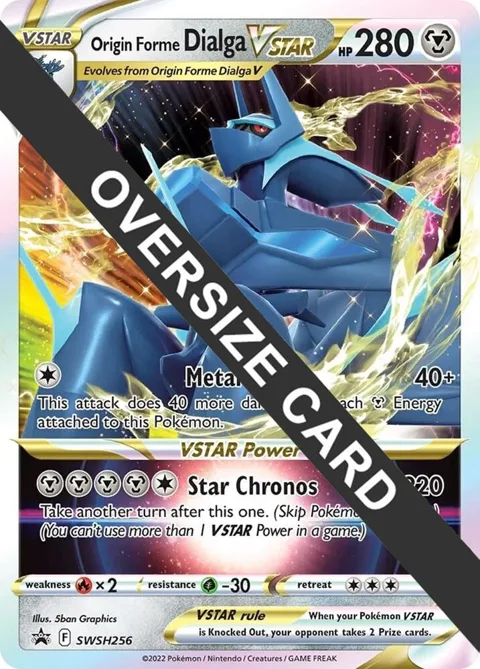 Origin Forme Dialga VSTAR #SWSH256 Holofoil Pokémon card from Jumbo Cards
