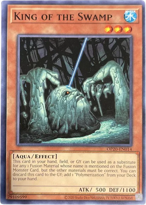 King of the Swamp OP20-EN014 Yu-Gi-Oh card from OTS Tournament Pack 20