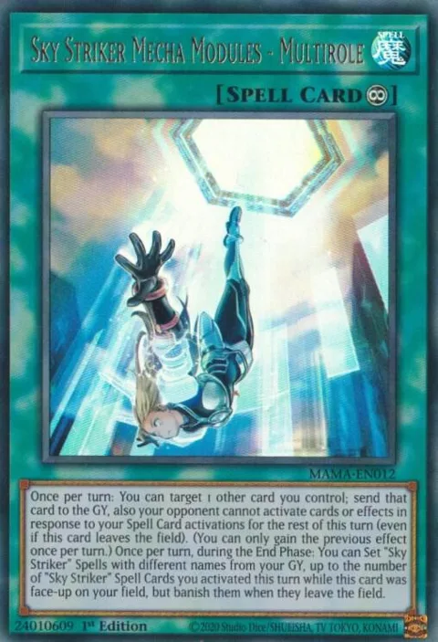 Sky Striker Mecha Modules - Multirole MAMA-EN012 Yu-Gi-Oh card from Magnificent Mavens
