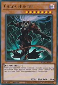 Chaos Hunter MAMA-EN051 Yu-Gi-Oh card from Magnificent Mavens
