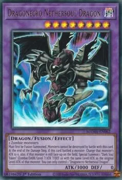 Dragonecro Nethersoul Dragon MAMA-EN062 Yu-Gi-Oh card from Magnificent Mavens
