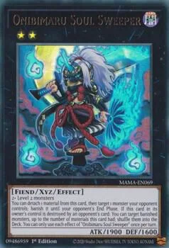 Onibimaru Soul Sweeper MAMA-EN069 Yu-Gi-Oh card from Magnificent Mavens