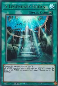 A Legendary Ocean MAMA-EN079 Yu-Gi-Oh card from Magnificent Mavens