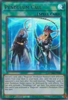 Pendulum Call MAMA-EN085 Yu-Gi-Oh card from Magnificent Mavens