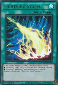 Lightning Storm MAMA-EN089 Yu-Gi-Oh card from Magnificent Mavens