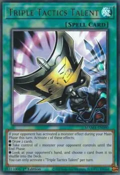 Triple Tactics Talent MAMA-EN090 Yu-Gi-Oh card from Magnificent Mavens