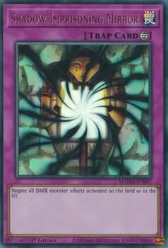 Shadow-Imprisoning Mirror MAMA-EN097 Yu-Gi-Oh card from Magnificent Mavens