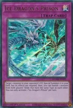 Ice Dragon's Prison MAMA-EN101 Yu-Gi-Oh card from Magnificent Mavens