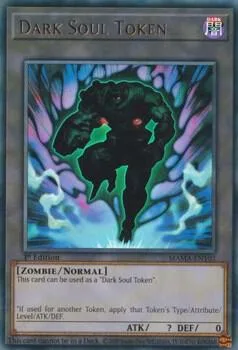 Dark Soul Token MAMA-EN102 Yu-Gi-Oh card from Magnificent Mavens